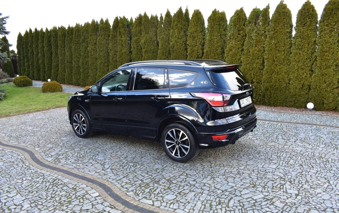 Ford Kuga cena 73500 przebieg: 118357, rok produkcji 2018 z Stoczek Łukowski małe 781